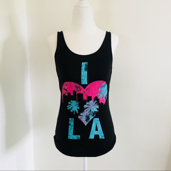 Los Angeles Tank I Heart LA L.A. - Picture 2 of 8